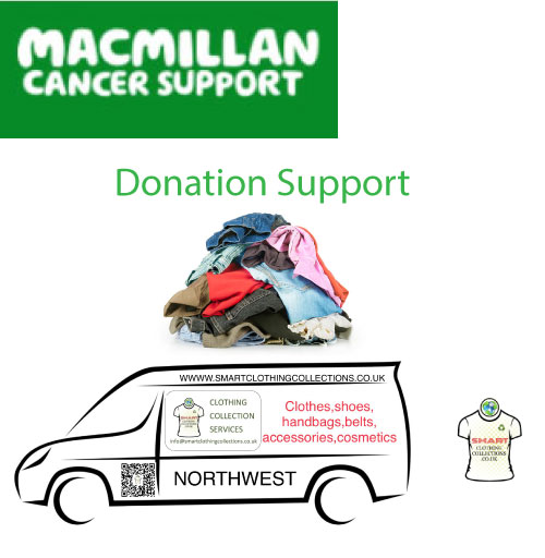 Macmillan Cancer Support Donation from SMART Clothing Collections